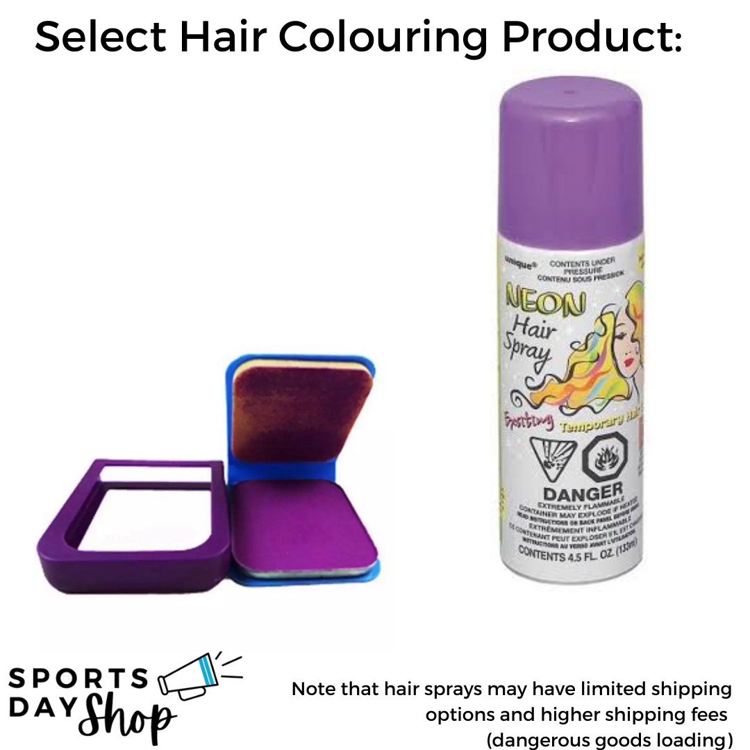 Purple Team Sports Day Range - Ponytails and Fairytales