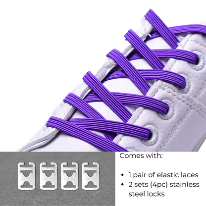 No Tie Elastic Shoelaces