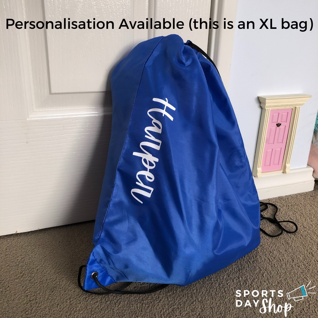 Add Personalisation to Sports / Library Bag (+$10)