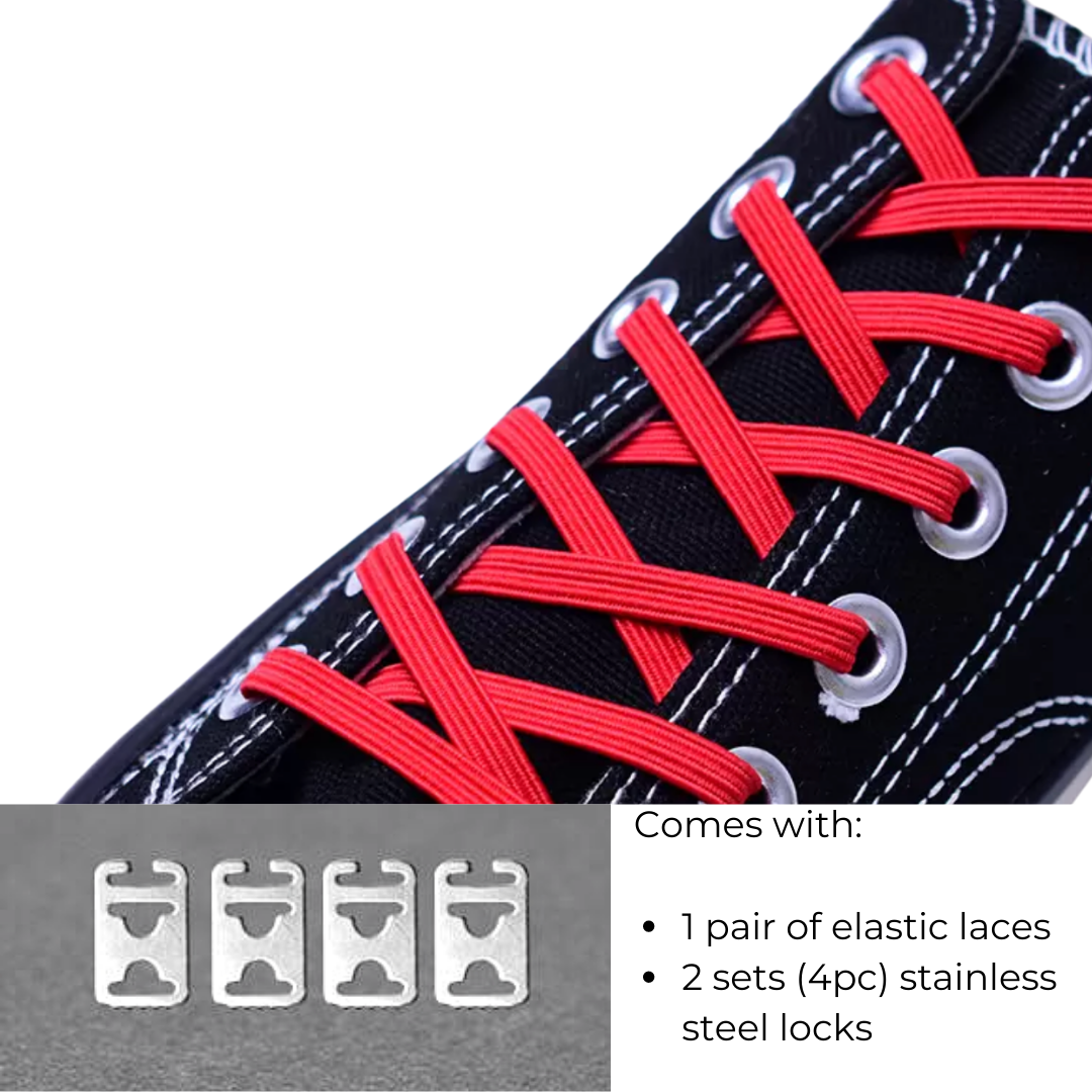 No Tie Elastic Shoelaces