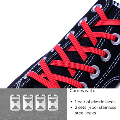 No Tie Elastic Shoelaces