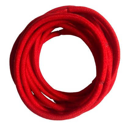 Red & Black & Silver / Light Grey Hair Accessories