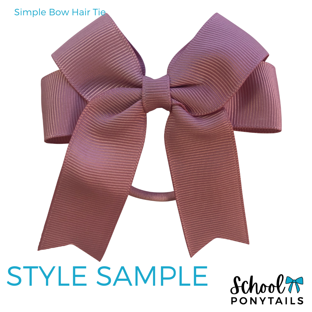 Purple Hair Accessories - Ponytails and Fairytales