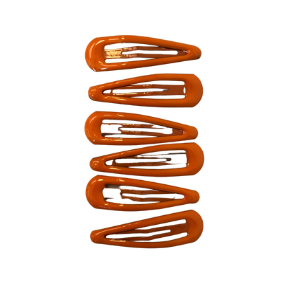 Sunset Orange Hair Accessories