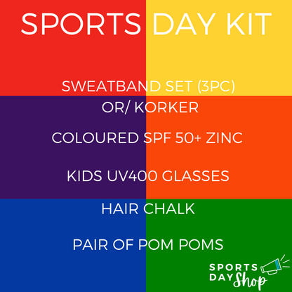 Green Team Sports Day Range - Ponytails and Fairytales