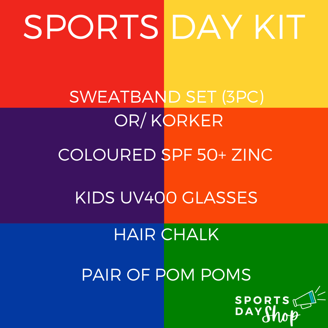 Orange Team Sports Day Range - Ponytails and Fairytales