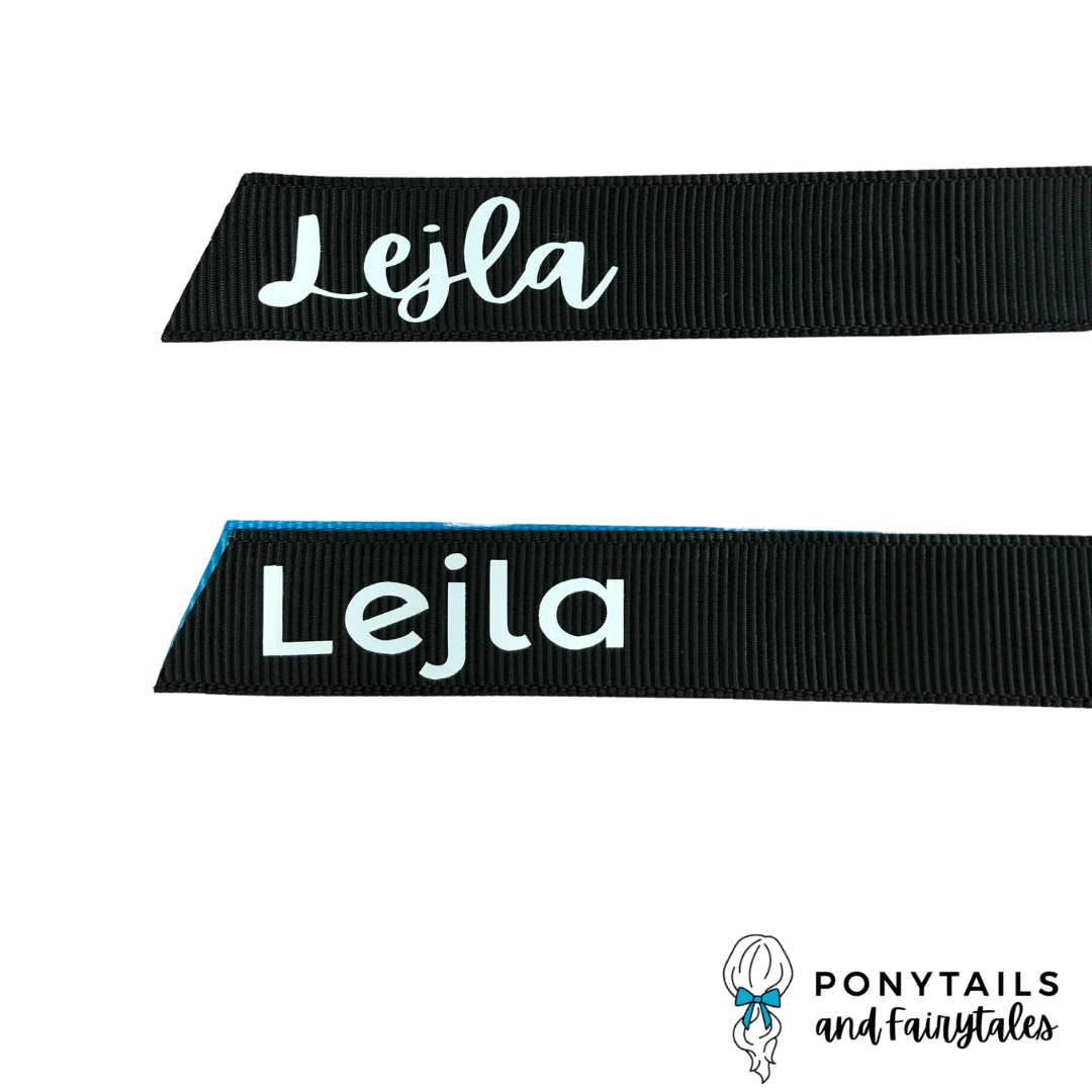 Personalised Ponytail Bow