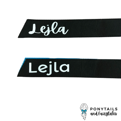 Add Personalisation to Ponytail Bow (+$6)