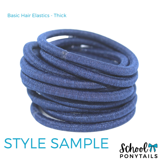 Basic Hair Elastics - Thick