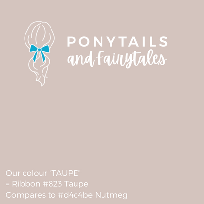 No Slip Bow Clips (2pc) - Ponytails and Fairytales