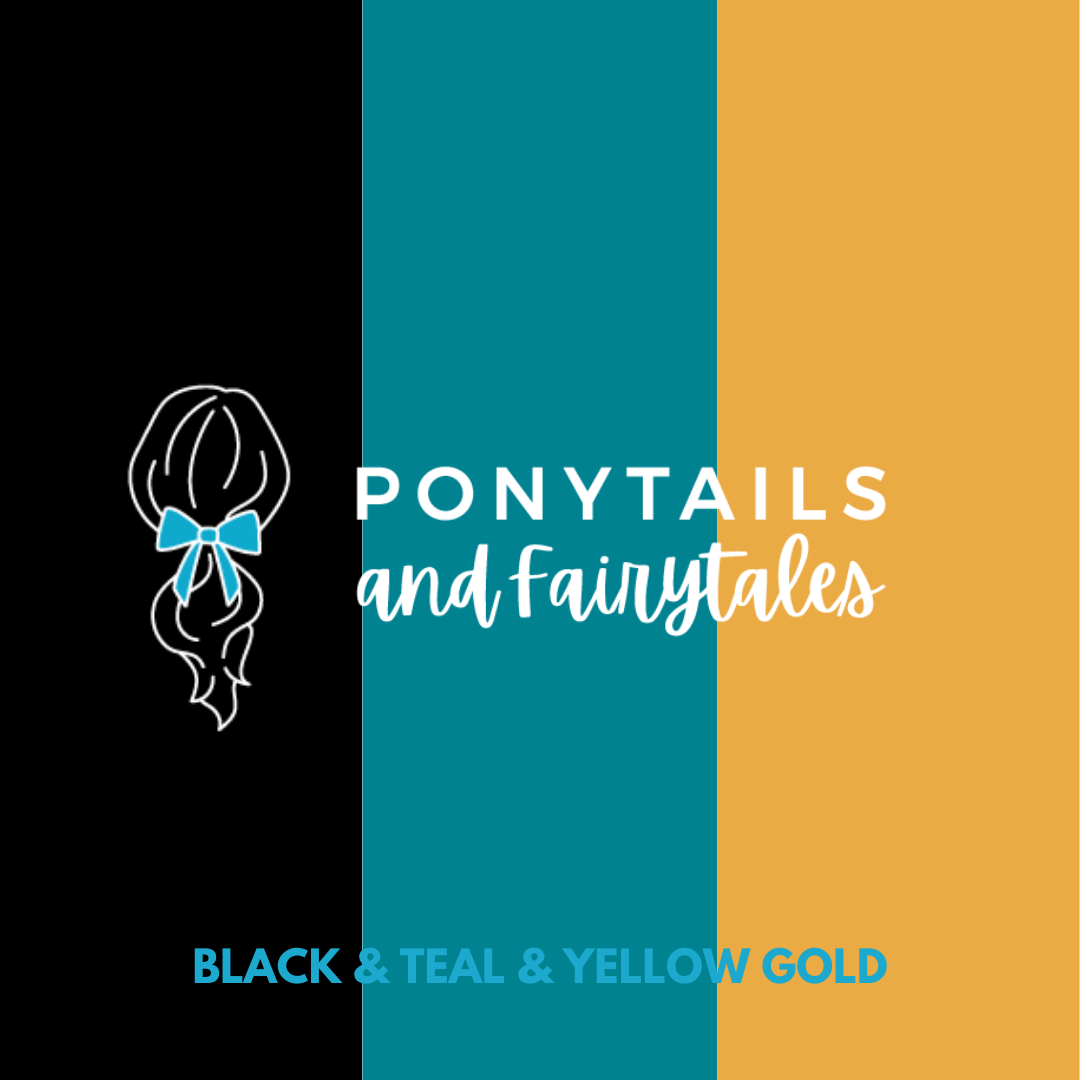 Headband with Bowtie - Combined Colours - Ponytails and Fairytales