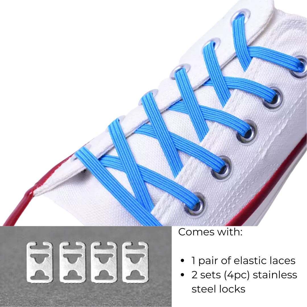 No Tie Elastic Shoelaces