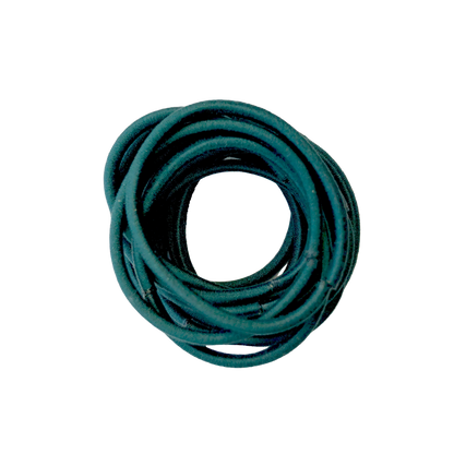 Bottle Green & White Hair Accessories