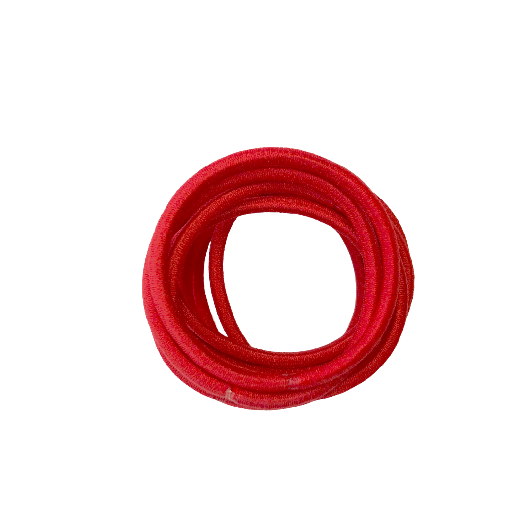 Red & Black & Silver / Light Grey Hair Accessories