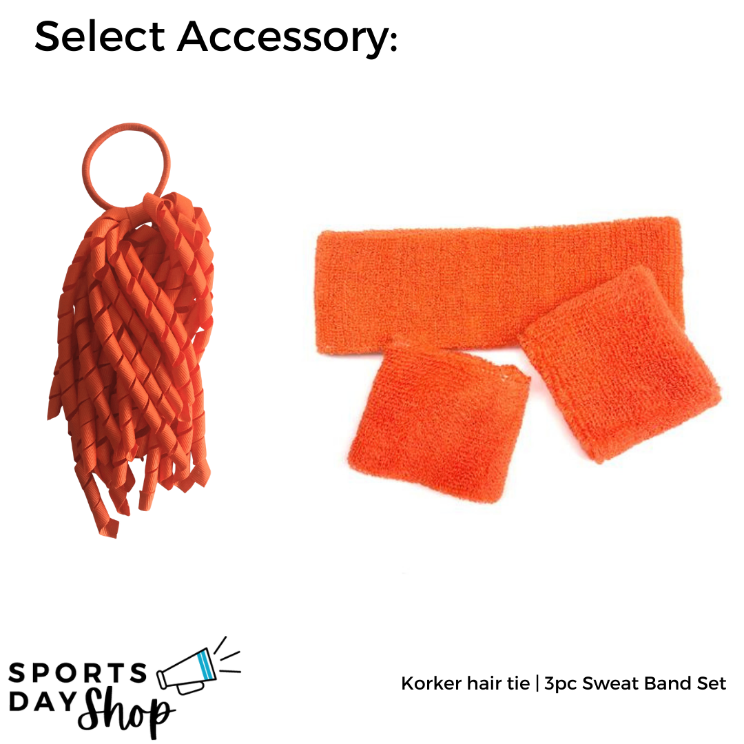 Orange Team Sports Day Range - Ponytails and Fairytales
