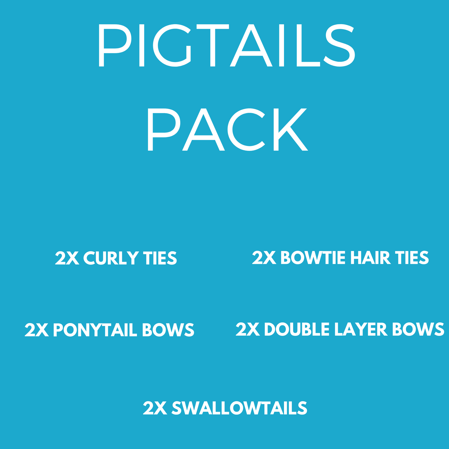 Purple & Black & Teal Hair Accessories