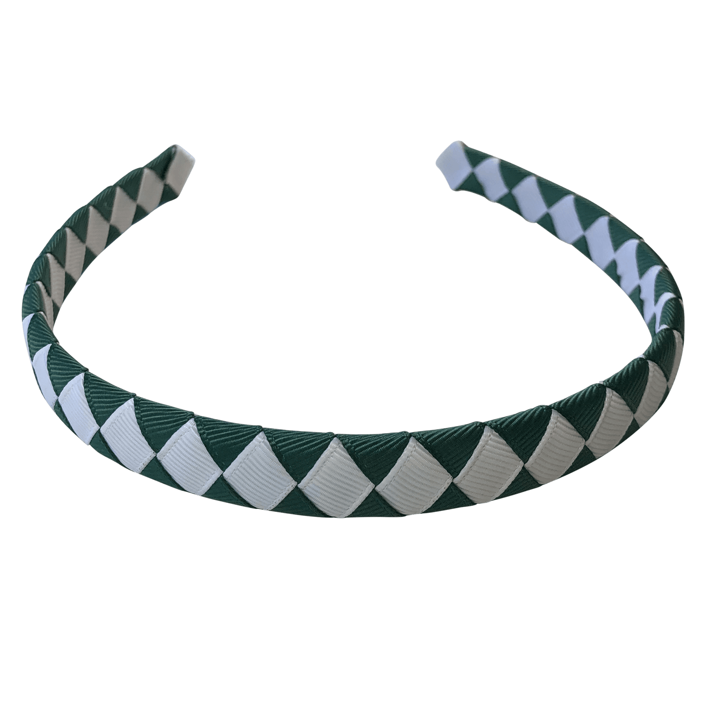 Bottle Green & White Hair Accessories - Assorted Hair Accessories - School Uniform Hair Accessories - Ponytails and Fairytales