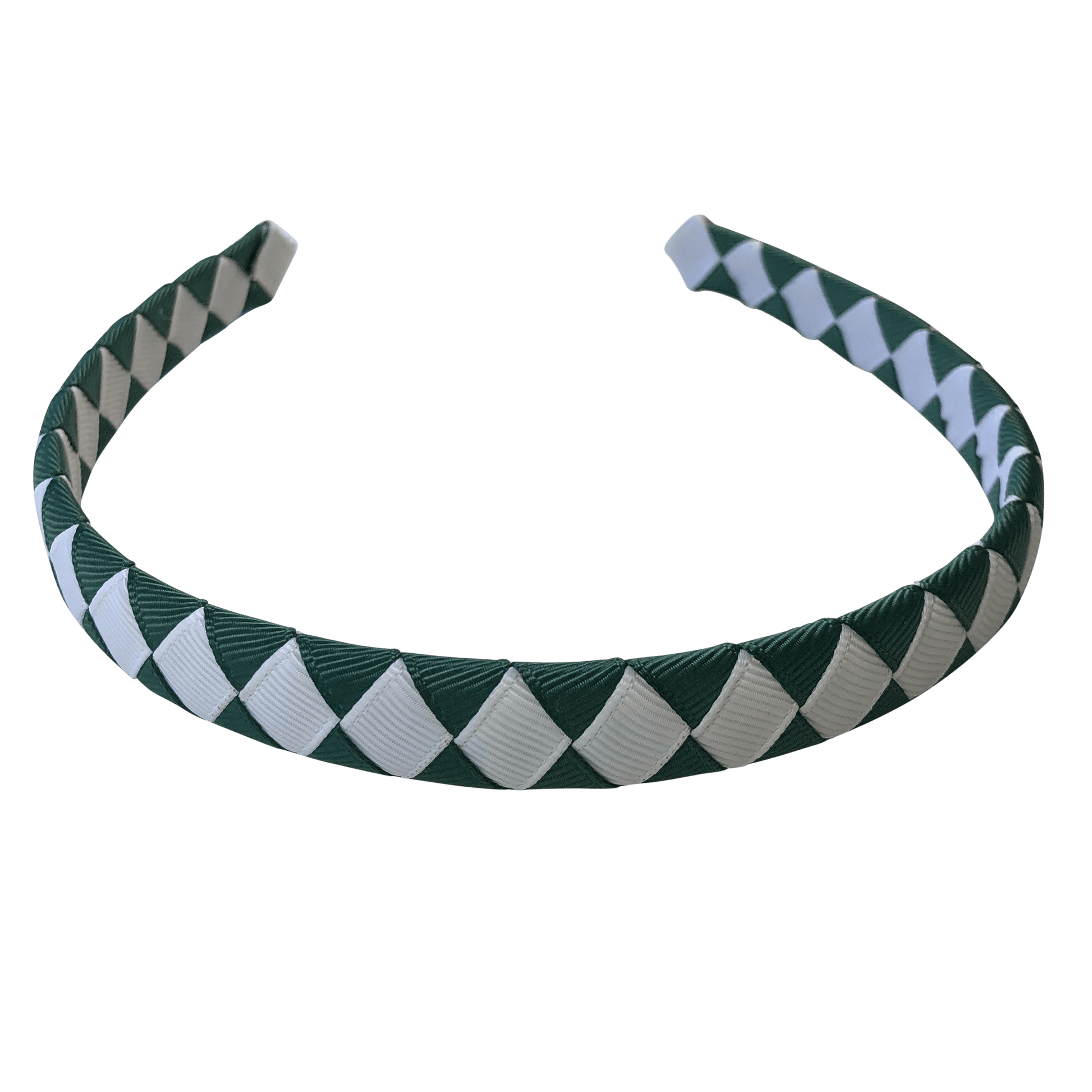 Bottle Green & White Hair Accessories - Assorted Hair Accessories - School Uniform Hair Accessories - Ponytails and Fairytales