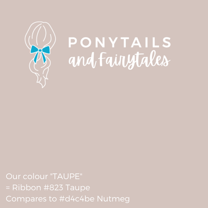 Bowtie Hair Tie (2pc) - Ponytails and Fairytales