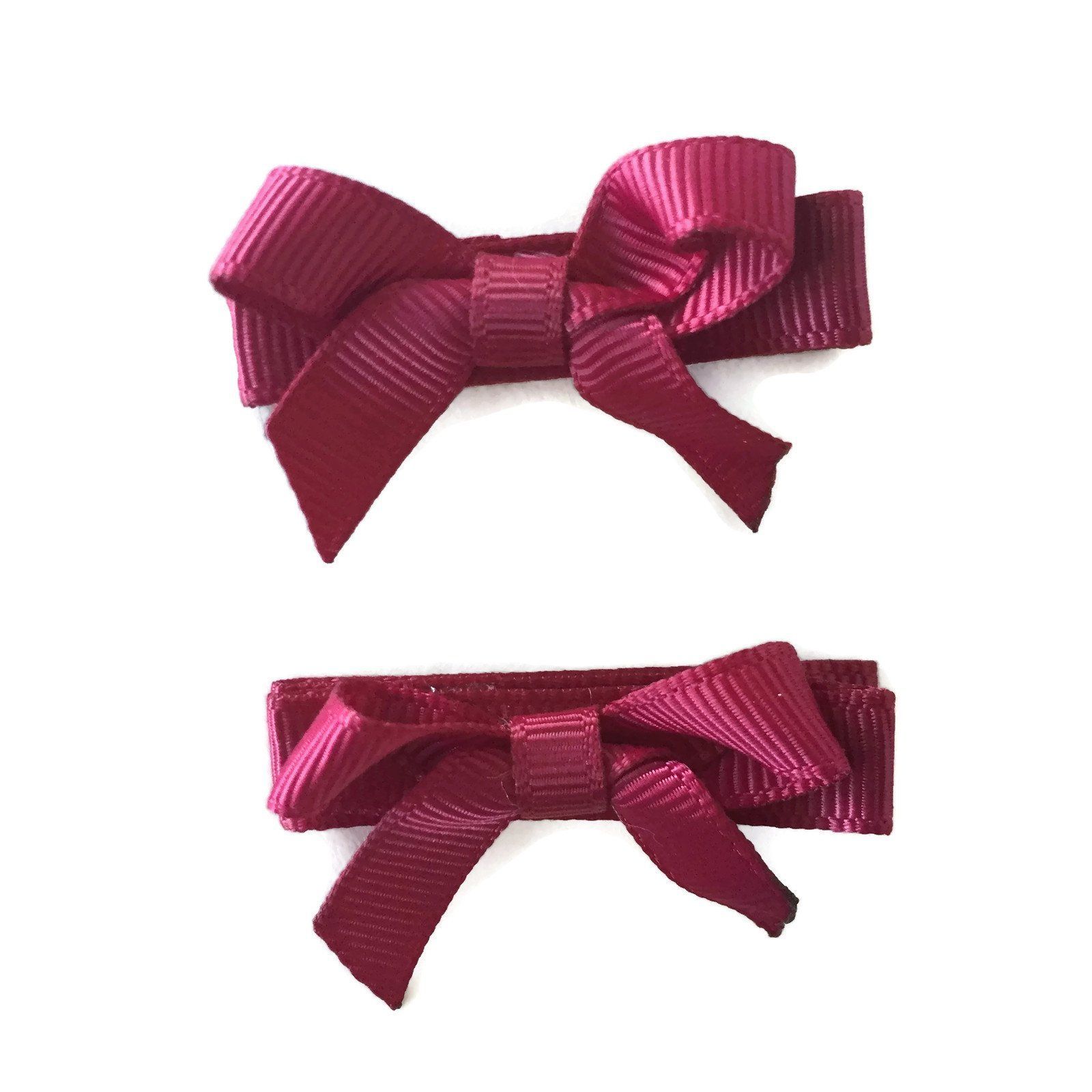 Burgundy / Maroon Hair Accessories - Ponytails and Fairytales