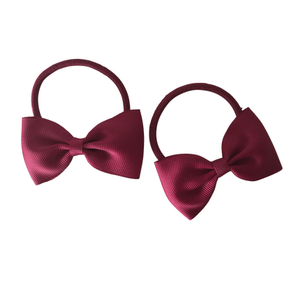 Burgundy / Maroon Hair Accessories - Ponytails and Fairytales