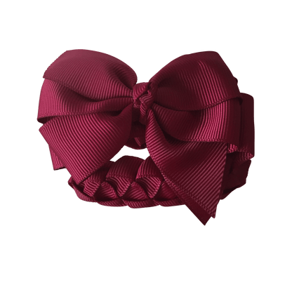 Burgundy / Maroon Hair Accessories - Ponytails and Fairytales