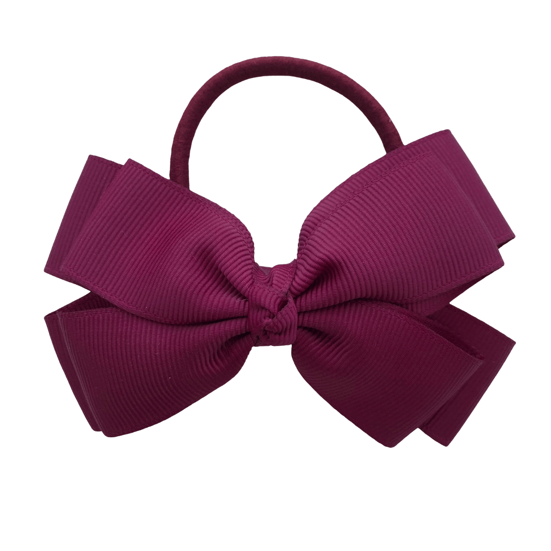 Burgundy / Maroon Hair Accessories - Ponytails and Fairytales