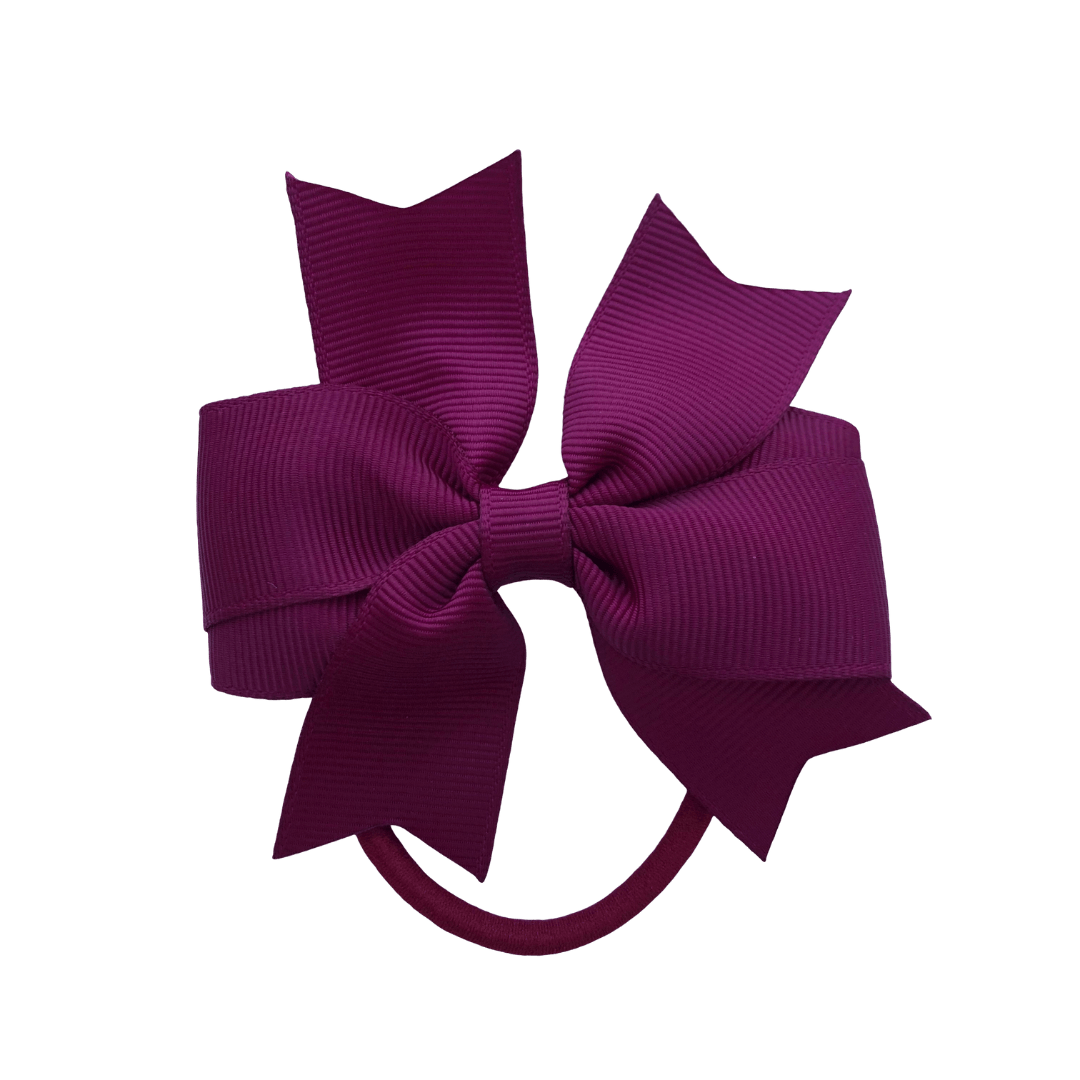 Burgundy / Maroon Hair Accessories - Ponytails and Fairytales