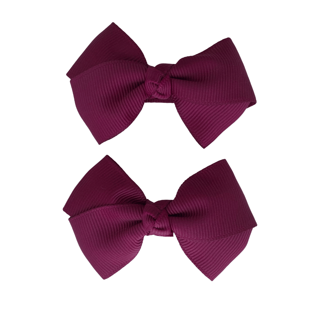 Burgundy / Maroon Hair Accessories - Ponytails and Fairytales