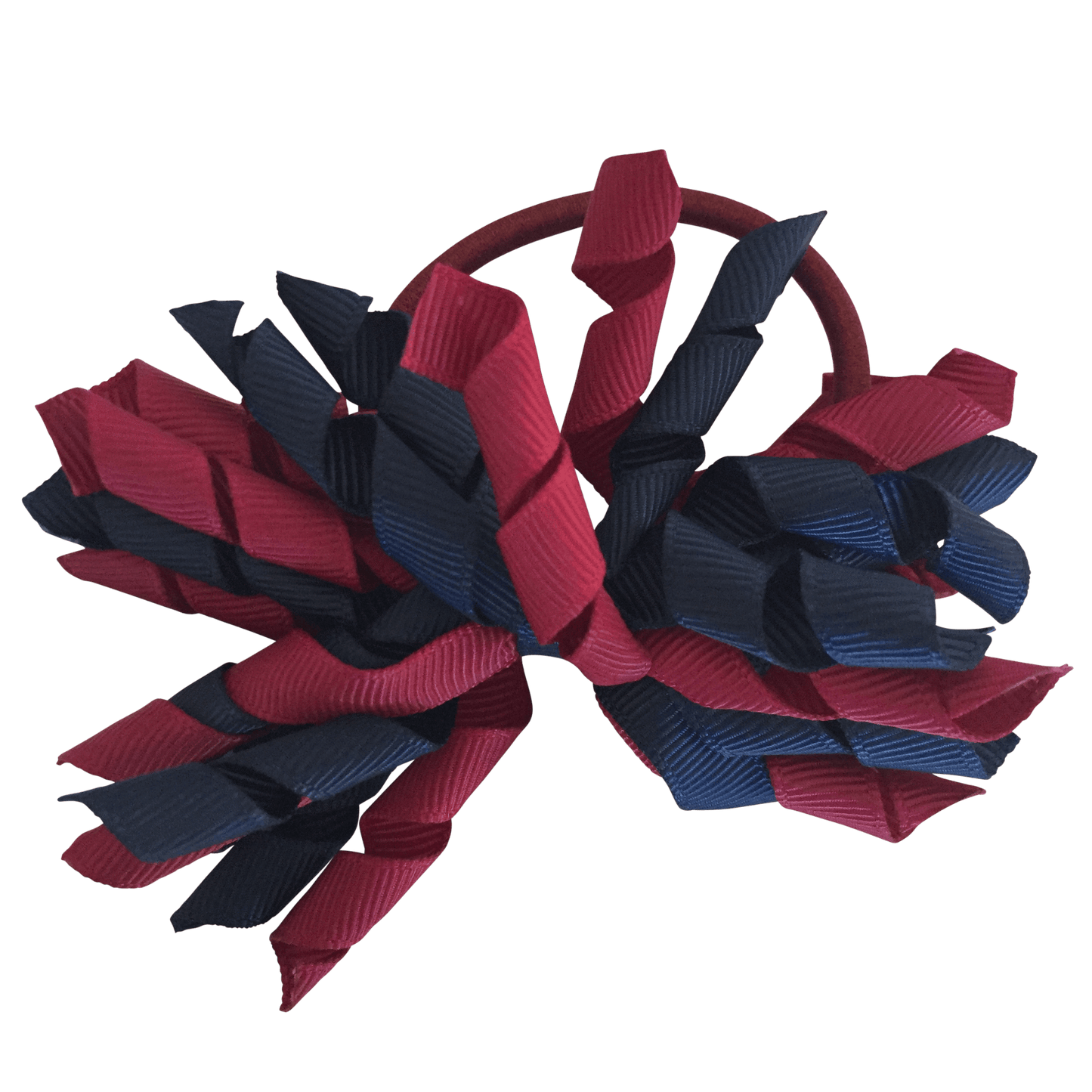 Burgundy & Navy Hair Accessories - Ponytails and Fairytales