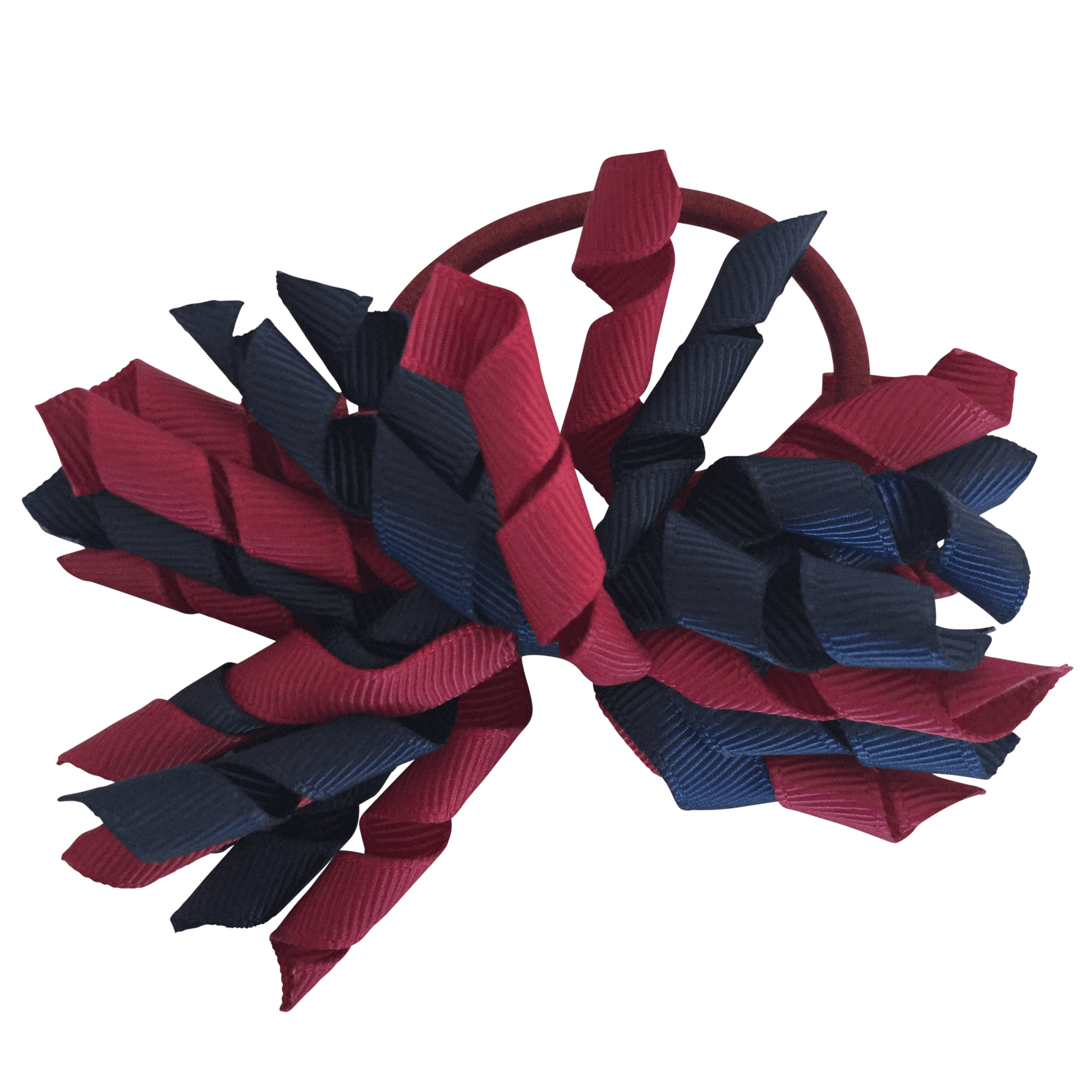 Burgundy & Navy Hair Accessories - Ponytails and Fairytales