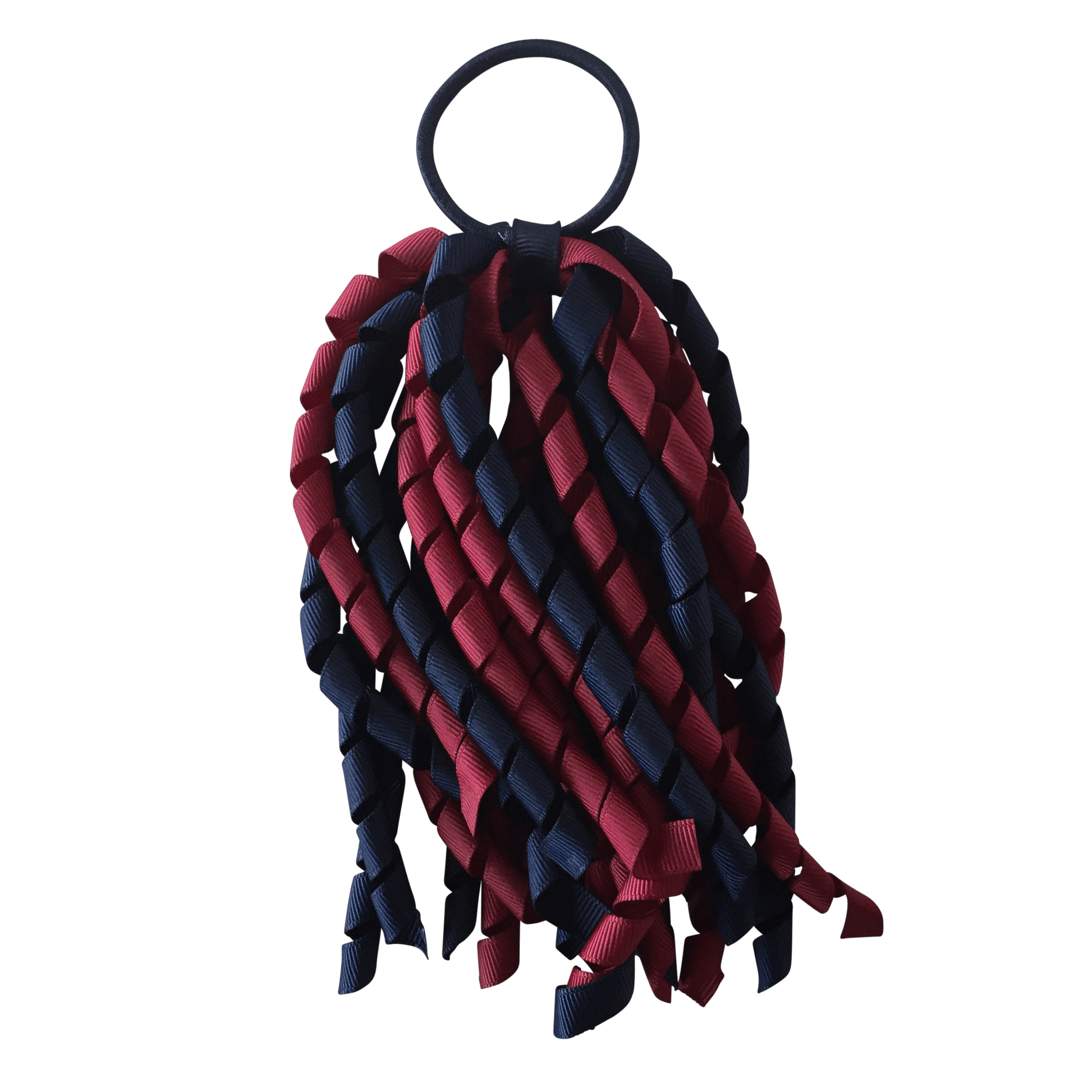 Burgundy & Navy Hair Accessories - Ponytails and Fairytales