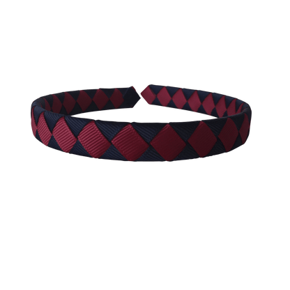 Burgundy & Navy Hair Accessories - Ponytails and Fairytales