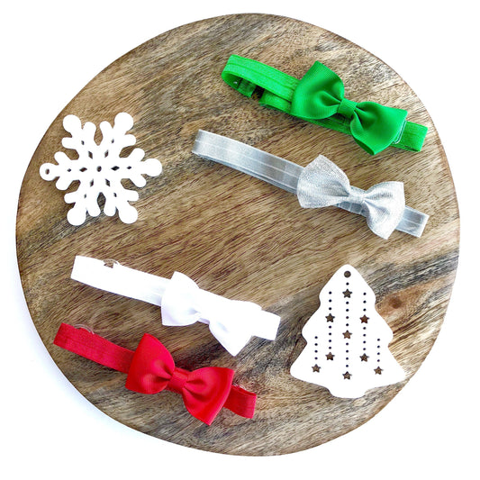 Christmas Boys' Bowtie - christmas - School Uniform Hair Accessories - Ponytails and Fairytales