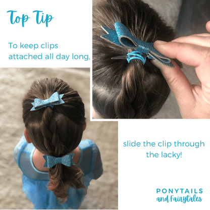 Curly Clip - Ponytails and Fairytales