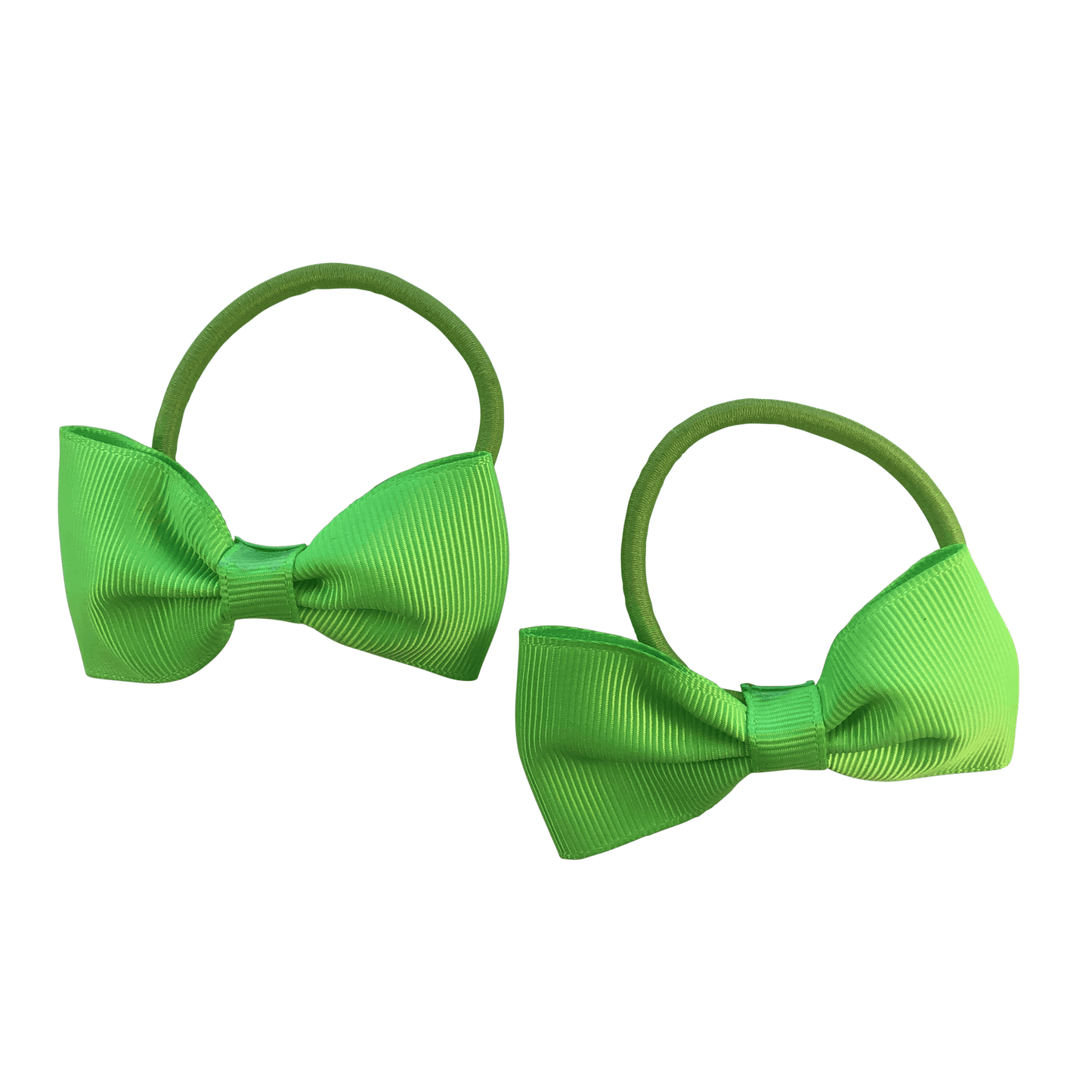 Fluoro Green Hair Accessories - Assorted Hair Accessories - School Uniform Hair Accessories - Ponytails and Fairytales