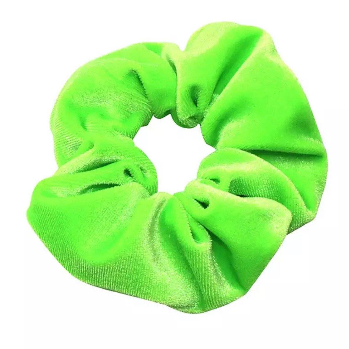 Fluoro Green Hair Accessories - Assorted Hair Accessories - School Uniform Hair Accessories - Ponytails and Fairytales