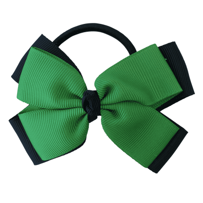 Green & Black Hair Accessories - Assorted Hair Accessories - School Uniform Hair Accessories - Ponytails and Fairytales