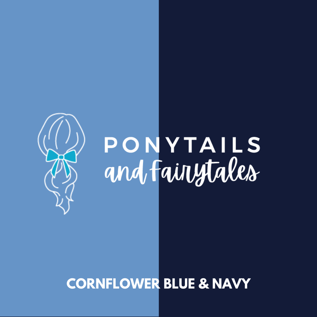 Headband with Bowtie - Combined Colours - Ponytails and Fairytales