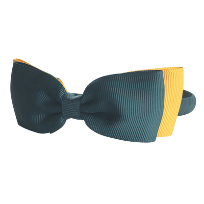 Headband with Bowtie - Combined Colours - Ponytails and Fairytales