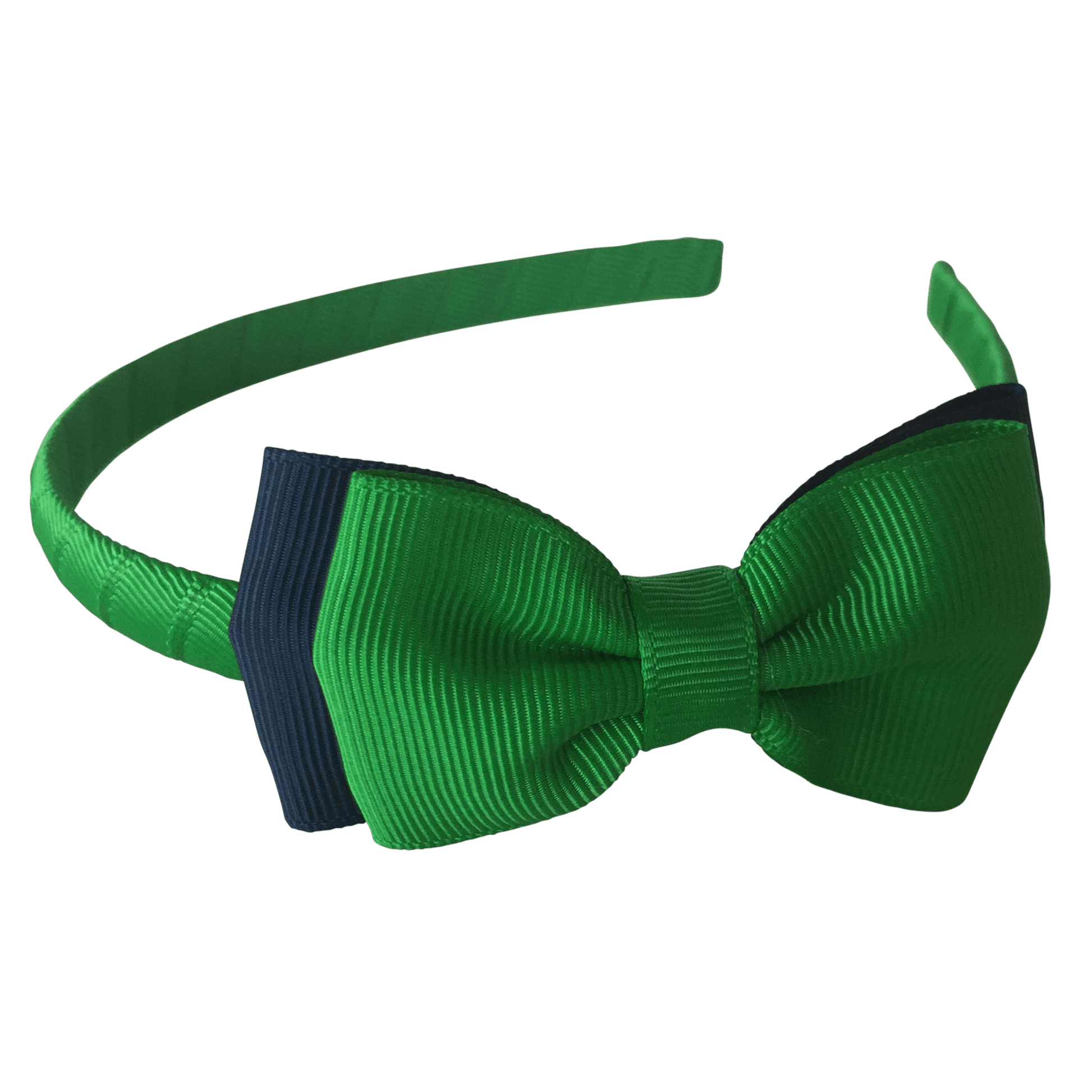 Headband with Bowtie - Combined Colours - Ponytails and Fairytales