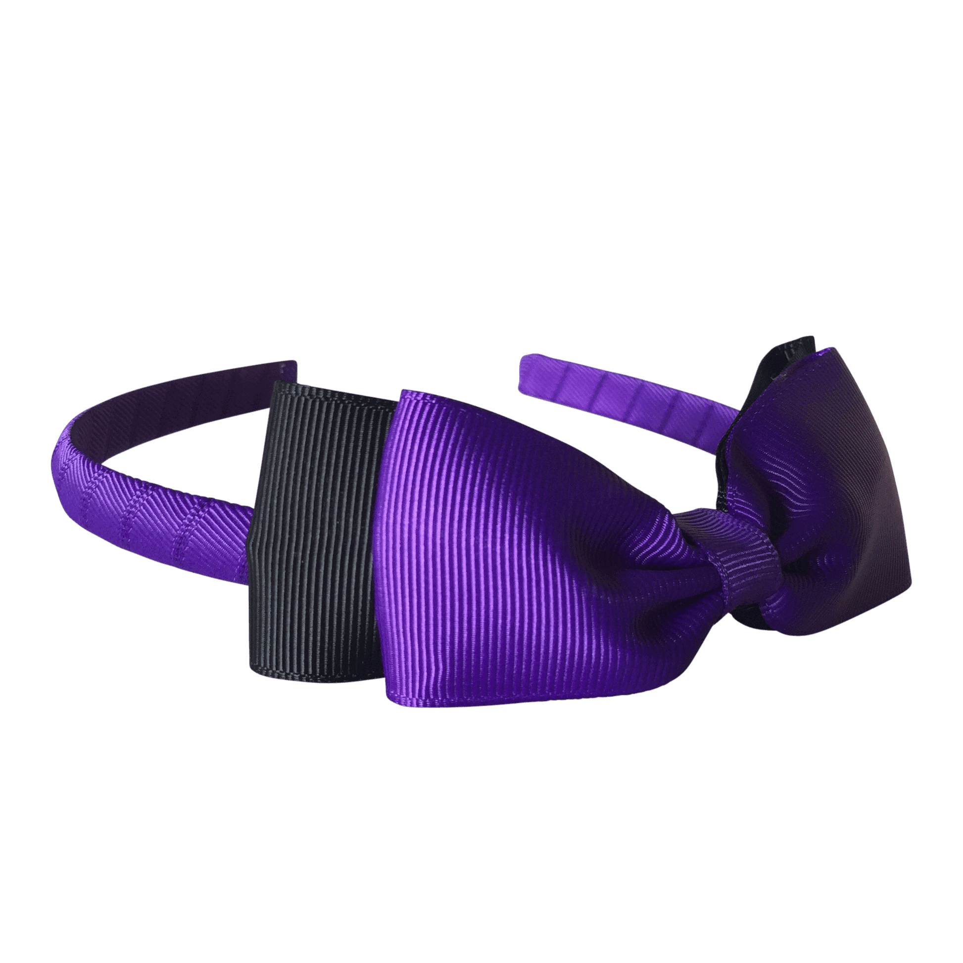 Headband with Bowtie - Combined Colours - Ponytails and Fairytales