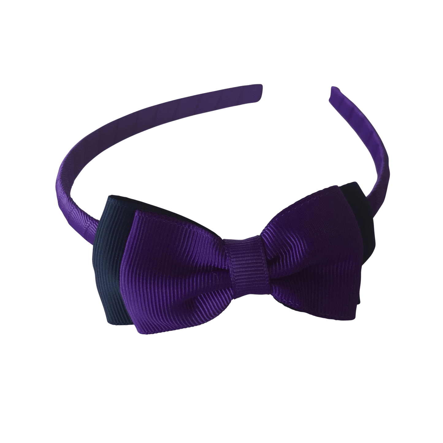 Headband with Bowtie - Combined Colours - Ponytails and Fairytales