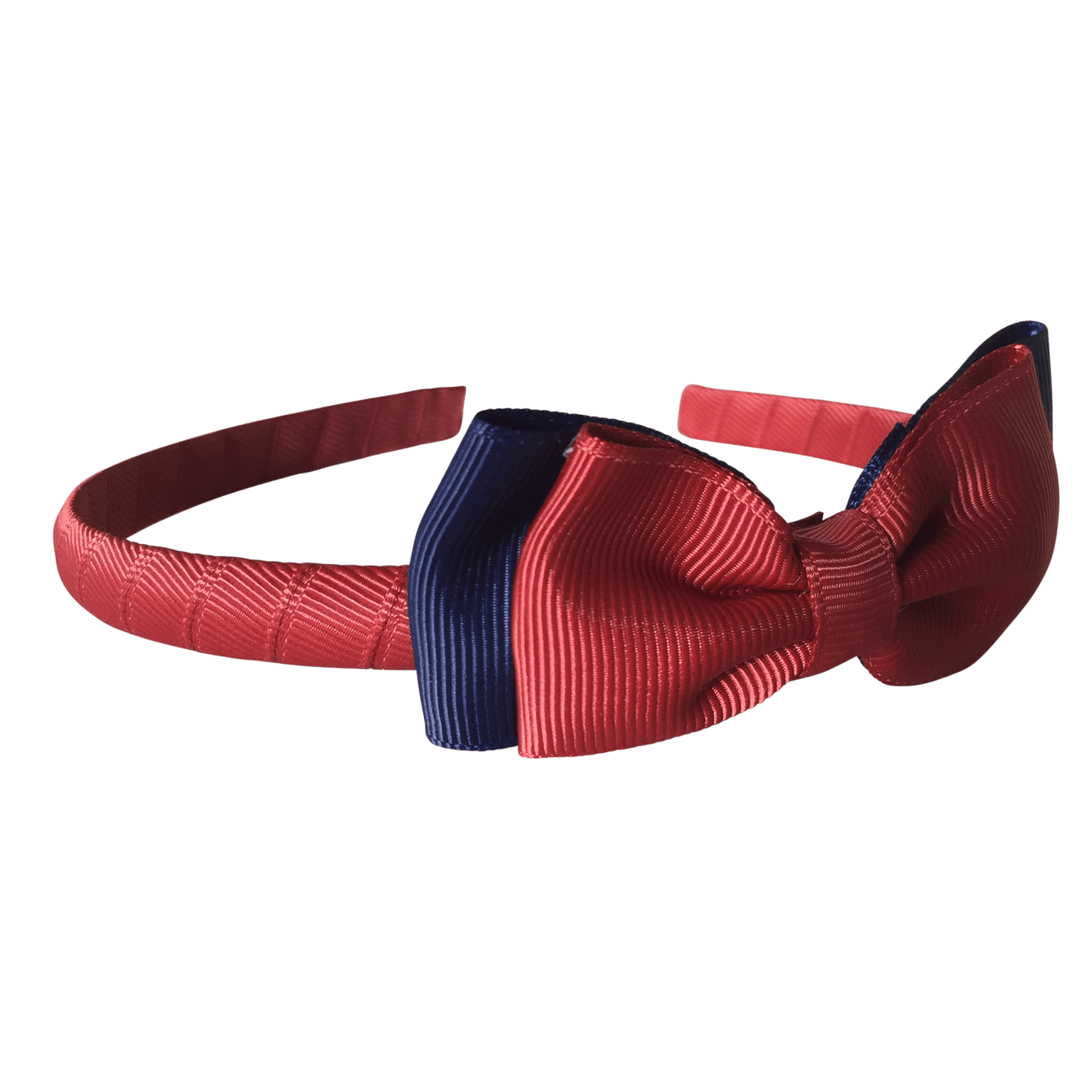 Headband with Bowtie - Combined Colours - Ponytails and Fairytales