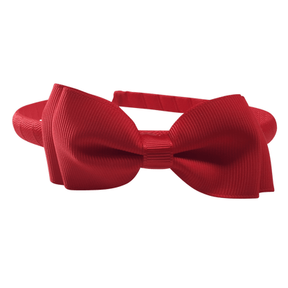 Headband with Bowtie - Solid Colours - Headbands - School Uniform Hair Accessories - Ponytails and Fairytales