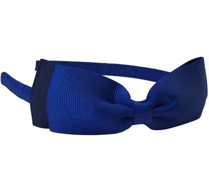 Headband with Bowtie - Combined Colours - Ponytails and Fairytales