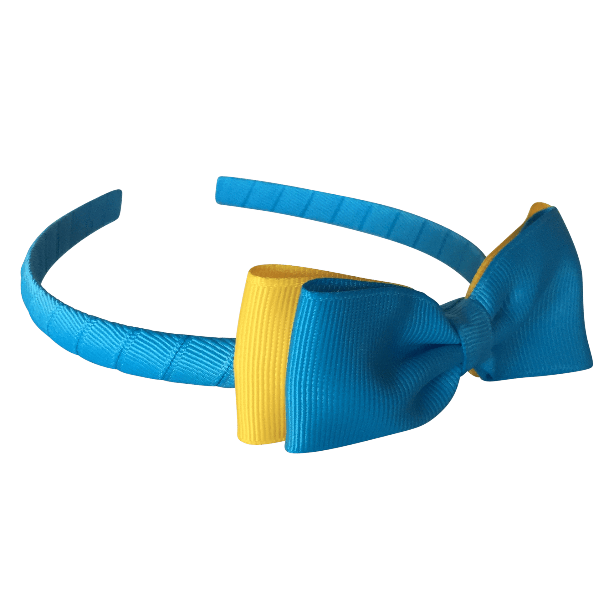 Headband with Bowtie - Combined Colours - Ponytails and Fairytales