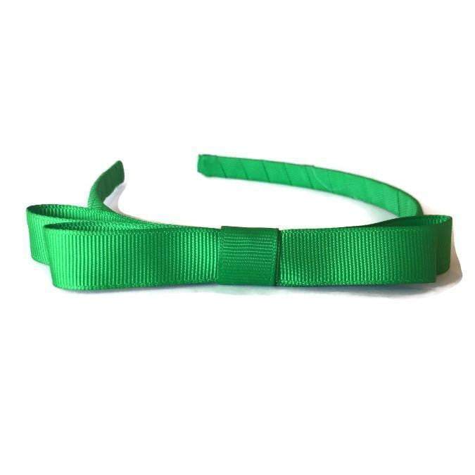 Headband with Tuxedo Bow - Ponytails and Fairytales