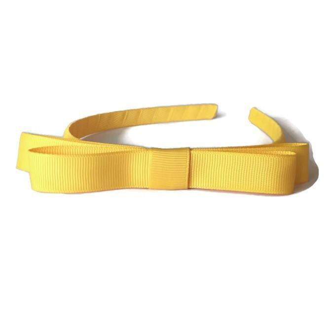 Headband with Tuxedo Bow - Ponytails and Fairytales