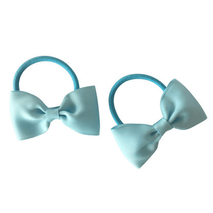 Ice Blue Hair Accessories - Assorted Hair Accessories - School Uniform Hair Accessories - Ponytails and Fairytales